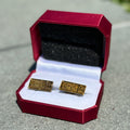 Cufflinks #51 Builder's Plate
