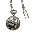 Conductor Pocket Watch Shiny Silver